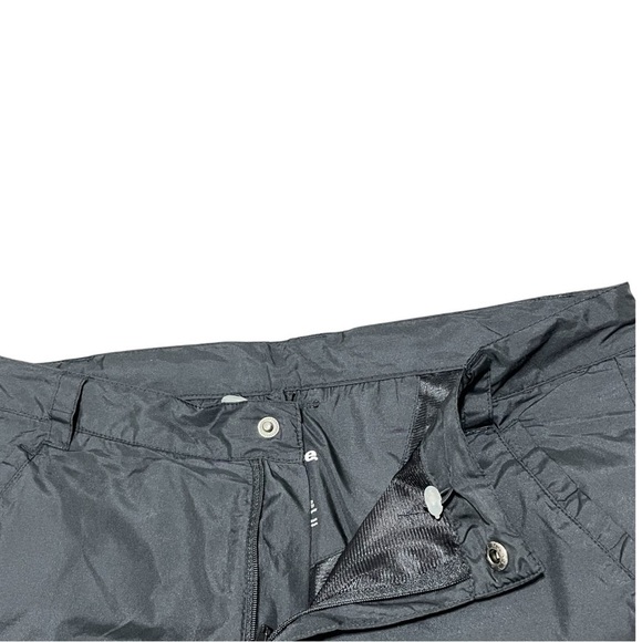 Sunice Black Weather Straight Leg Capri Polyester Crop Pants Size L - Picture 3 of 10